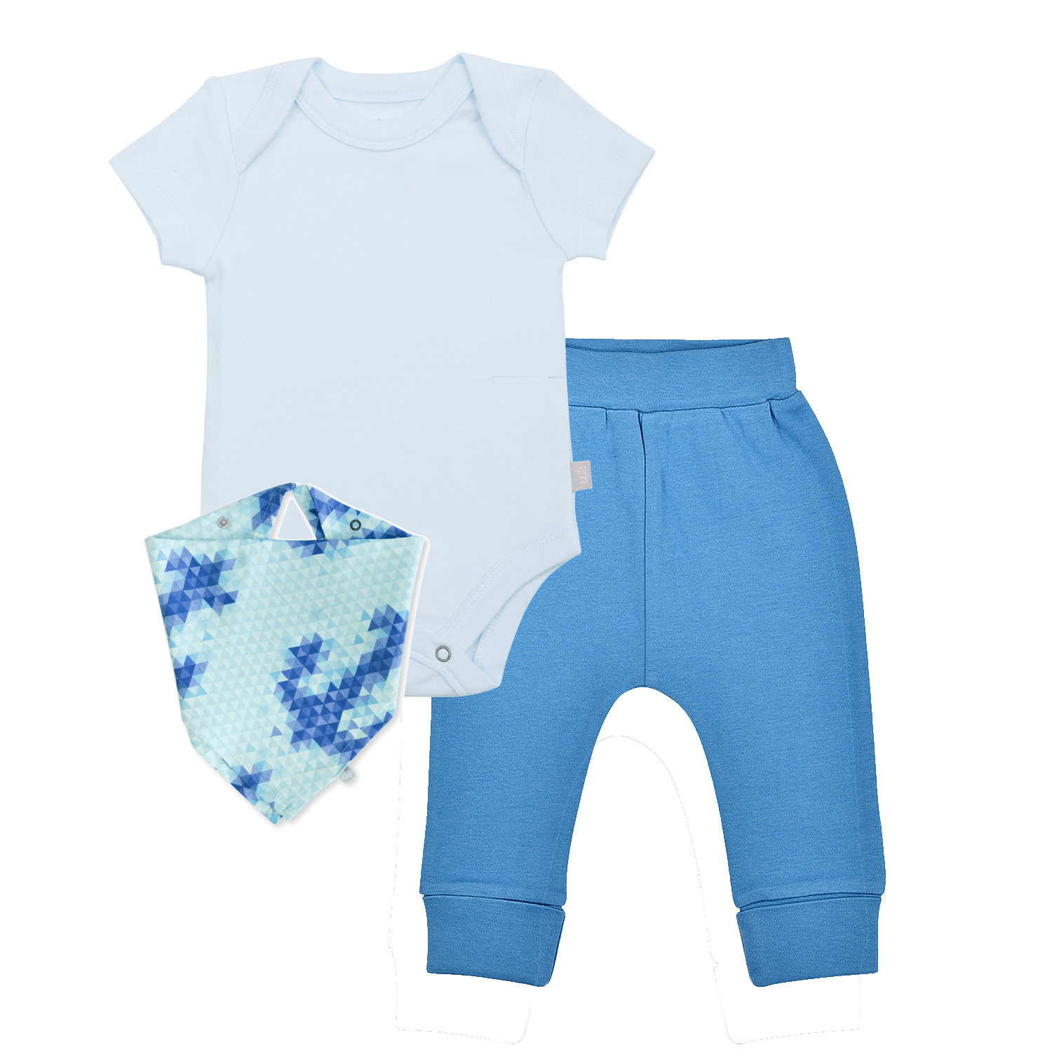 Baby 3pc baby set | blue anchor finn + emma