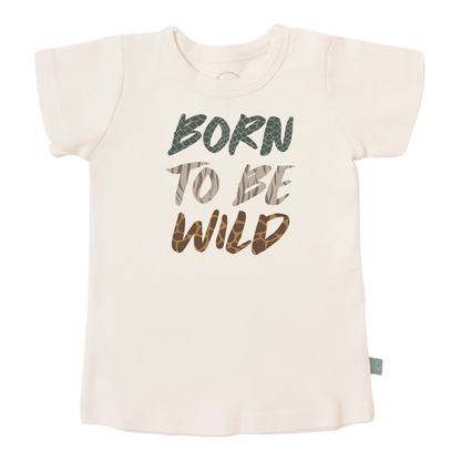 Baby graphic tee | born to be wild finn + emma