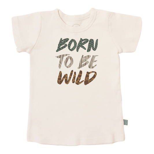 Baby graphic tee | born to be wild finn + emma