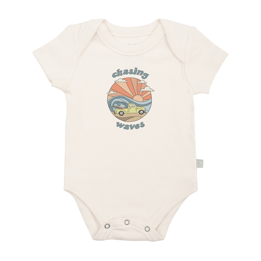 Baby graphic bodysuit | chasing waves finn + emma