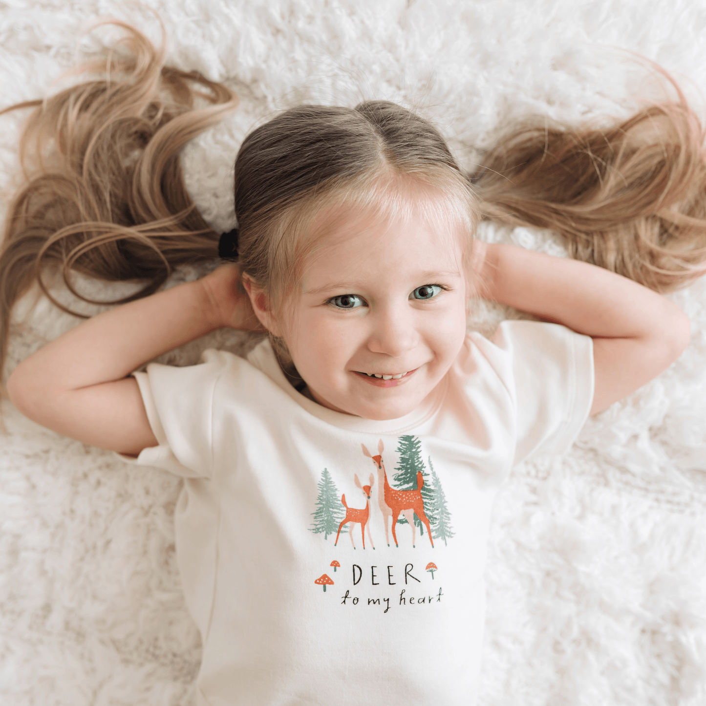 Baby graphic tee | deer to my heart finn + emma