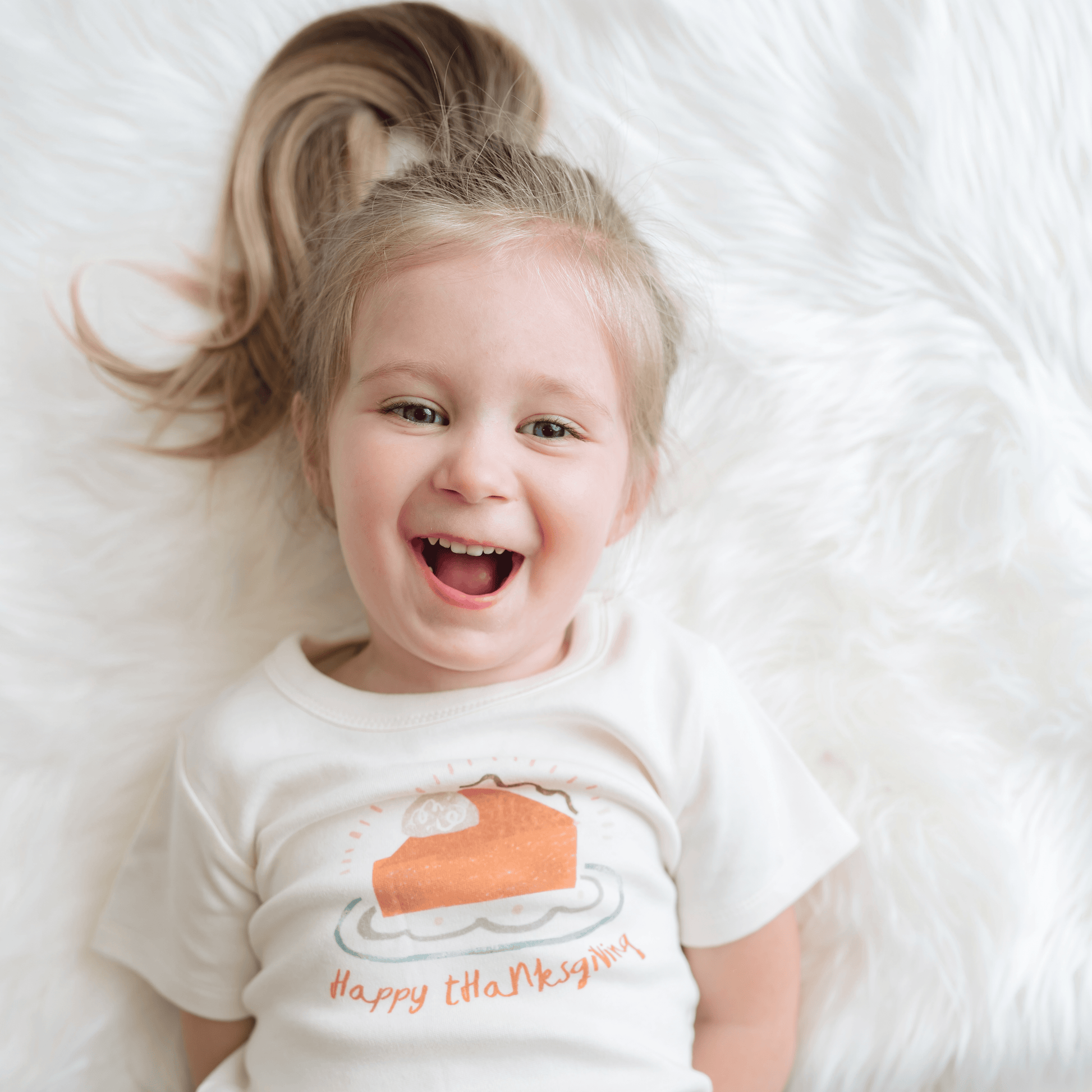 Baby graphic tee | thanksgiving pie finn + emma