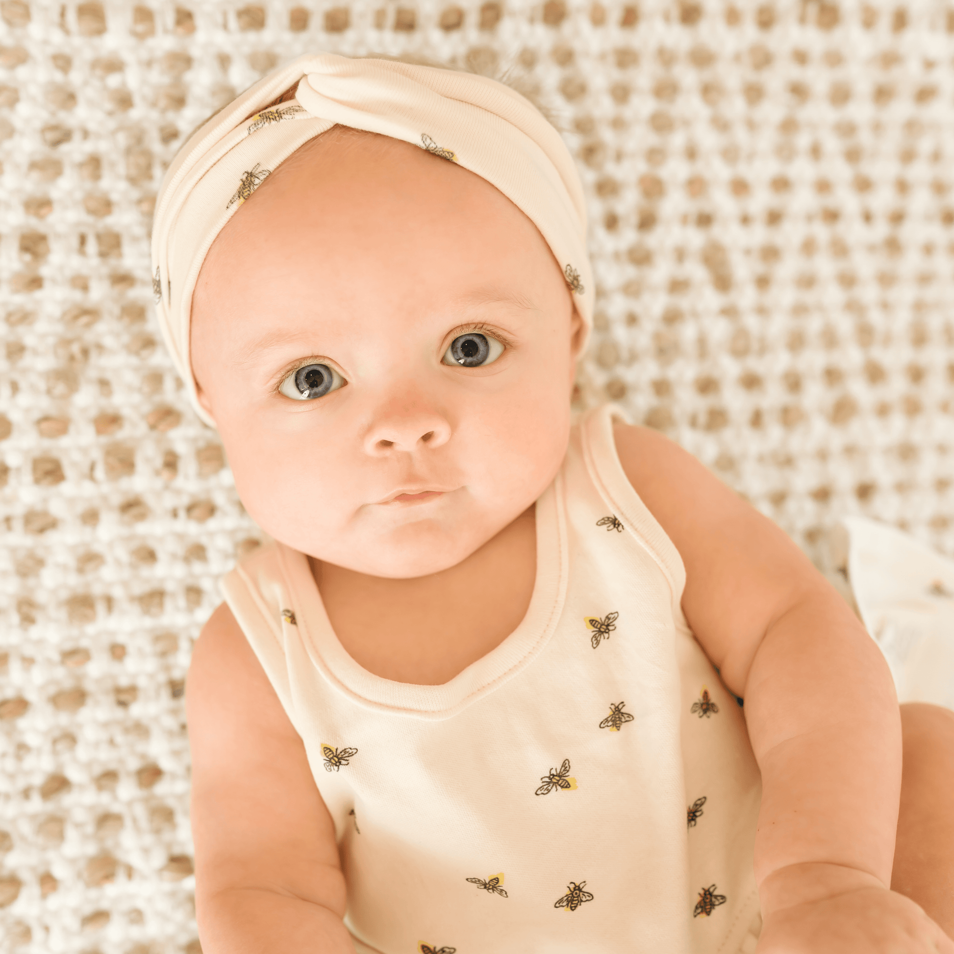 Baby headband | busy bees finn + emma