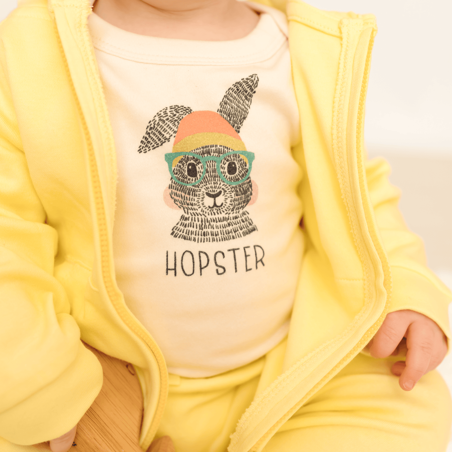 Baby hoodie | chardonnay finn + emma