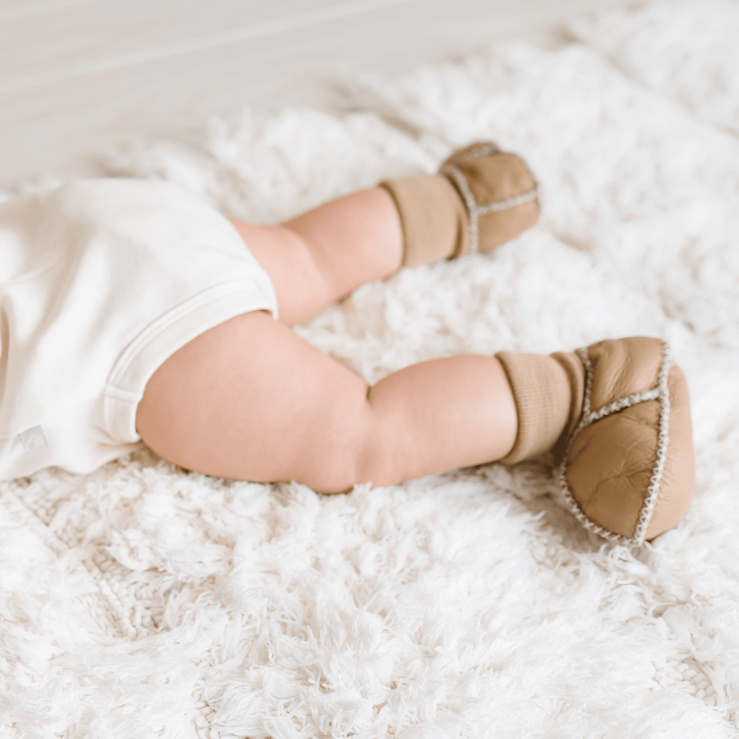 Baby cozy booties Finn + Emma