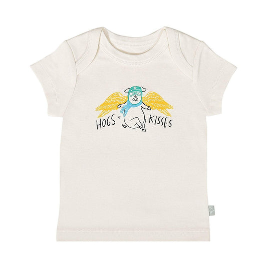 Baby graphic tee | hogs and kisses finn + emma