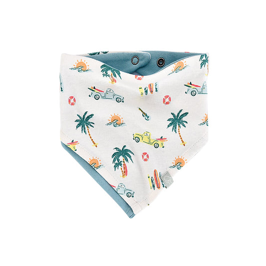 Baby kerchief bib | beach vibes finn + emma