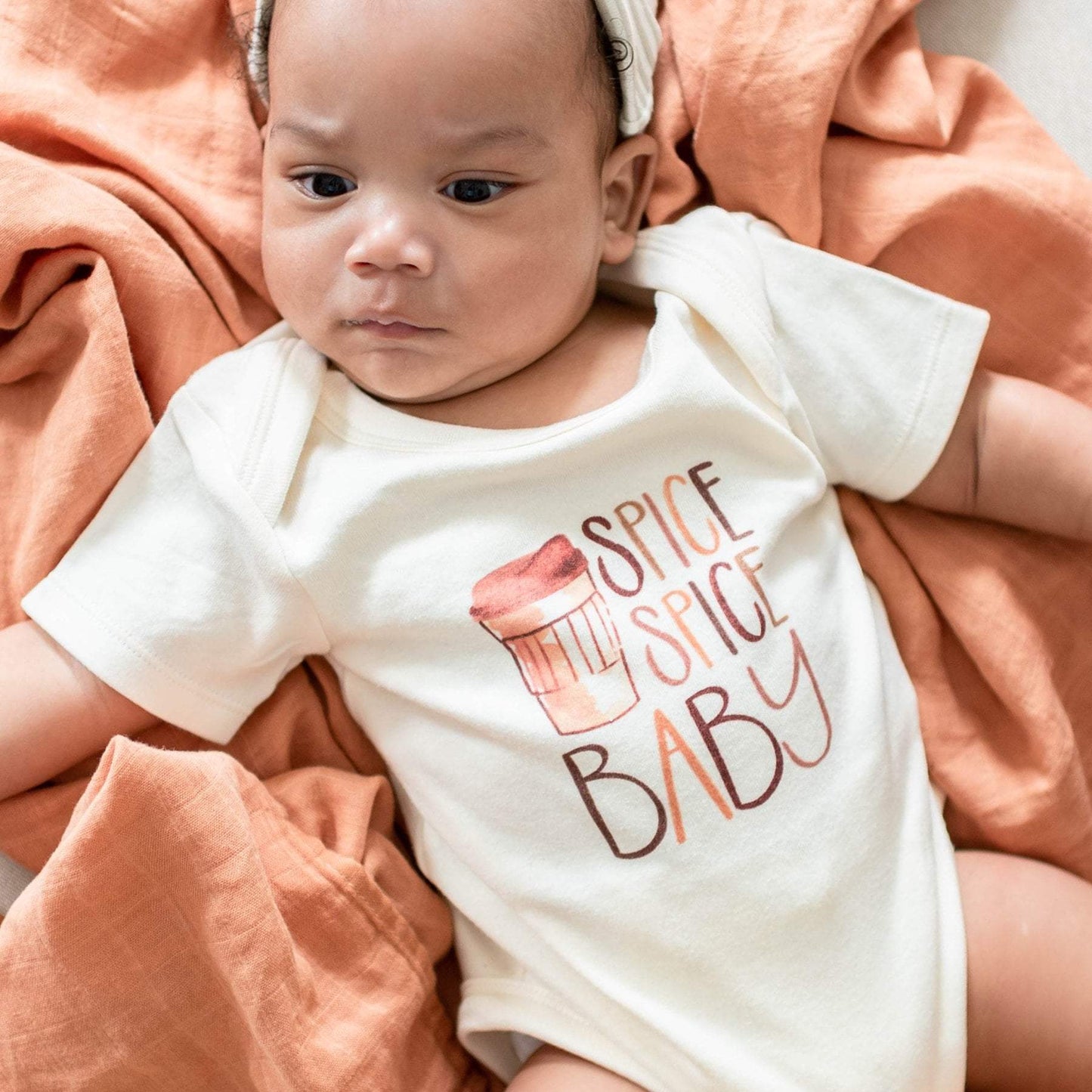 Baby graphic bodysuit | spice spice baby finn + emma