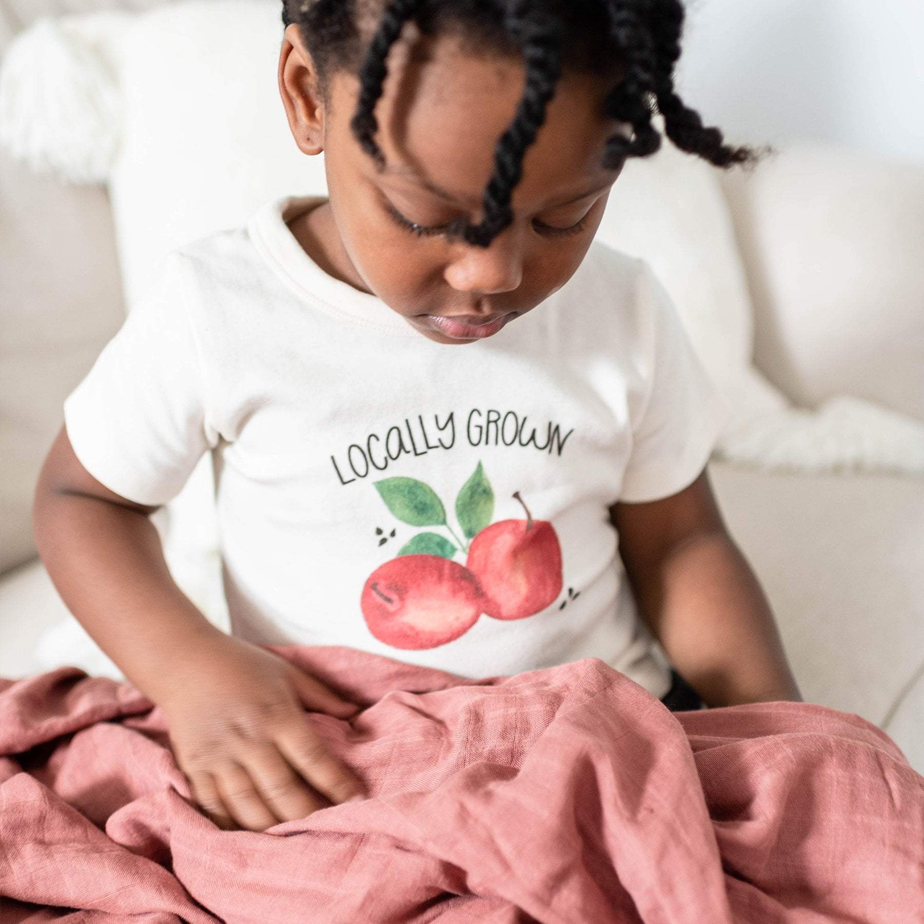 Baby graphic tee | locally grown finn + emma