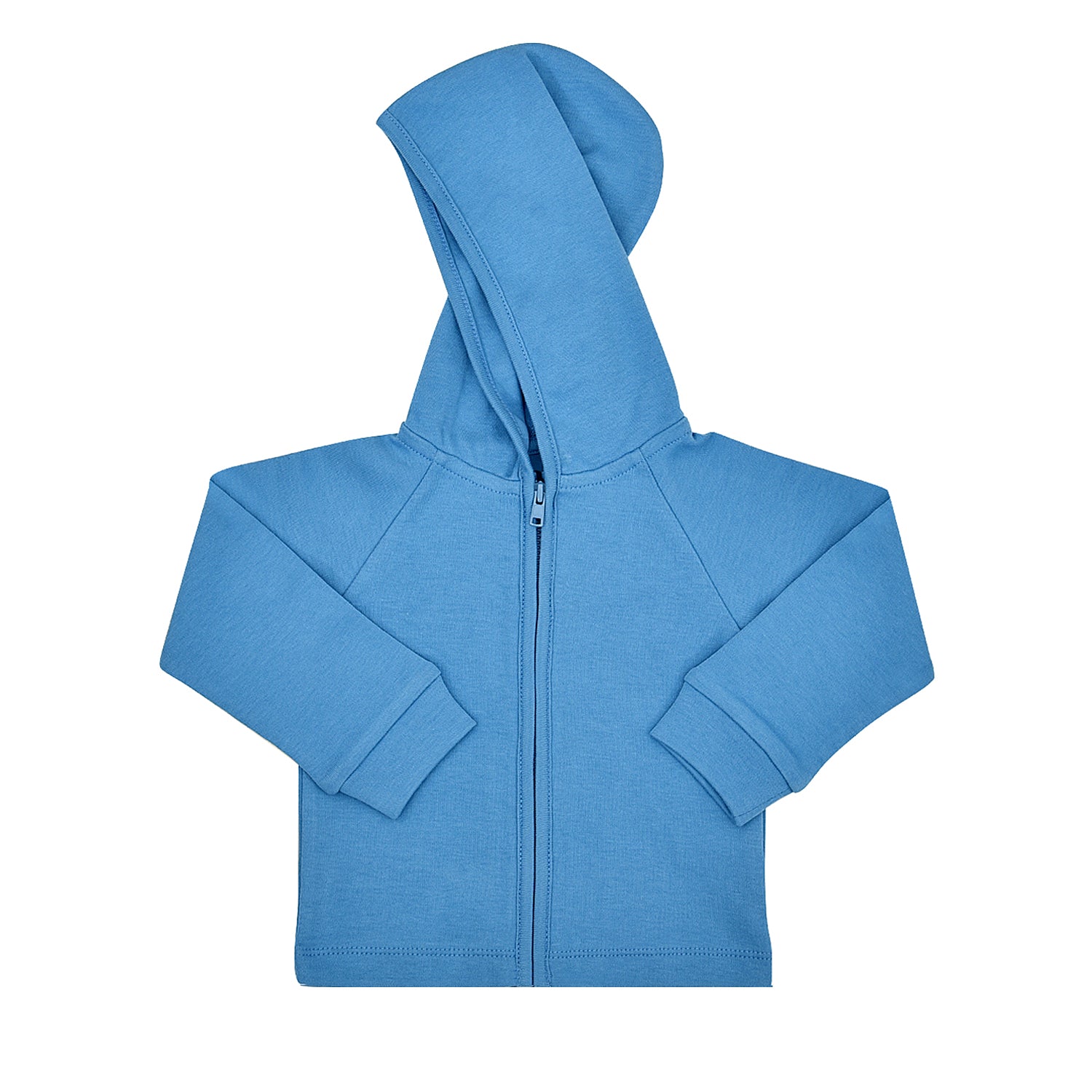 Baby hoodie | ripple blue finn + emma