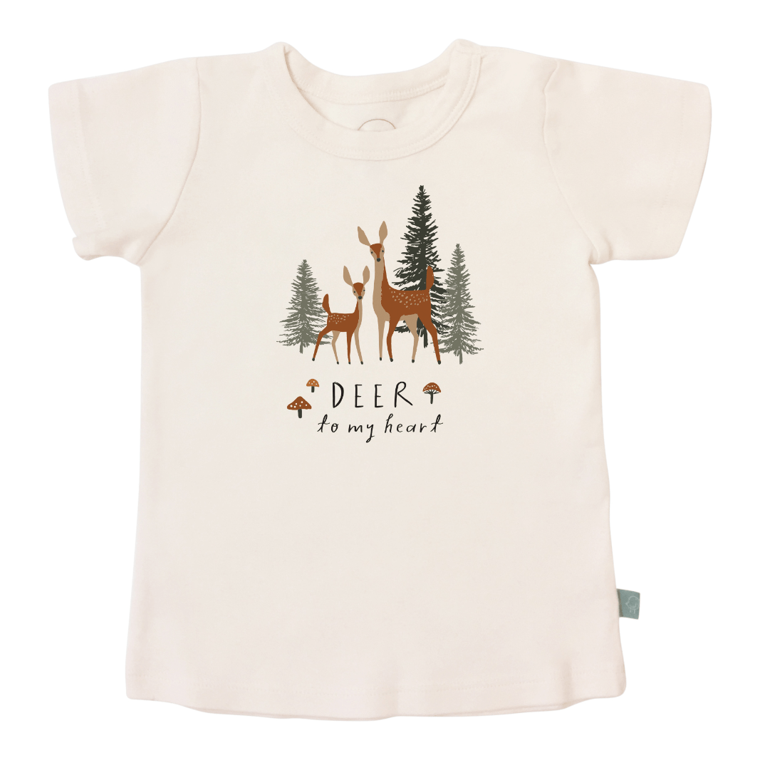 Baby graphic tee | deer to my heart finn + emma