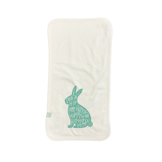 Baby burp cloth | hippy hoppy finn + emma