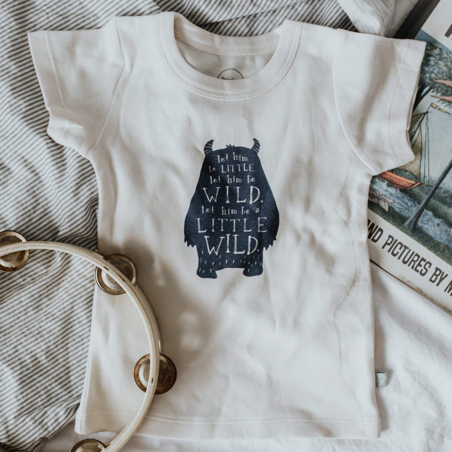 Baby graphic tee | wild child finn + emma