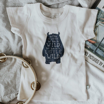 Baby graphic tee | wild child finn + emma