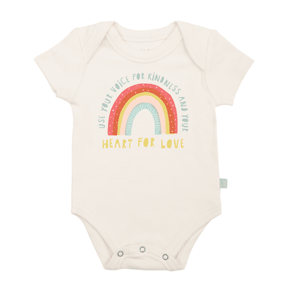 Baby graphic bodysuit | kindness finn + emma