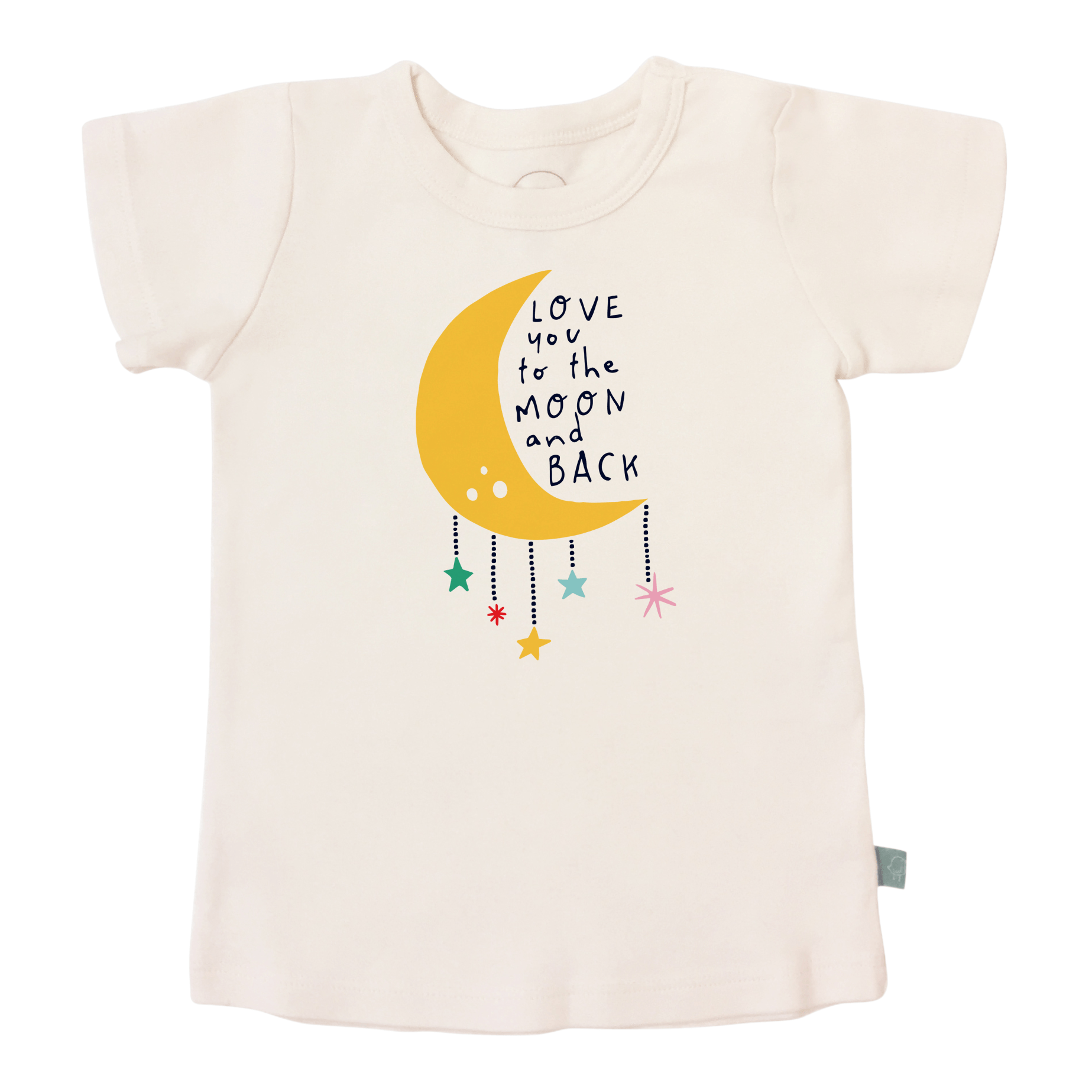 Baby graphic tee | moon and back finn + emma