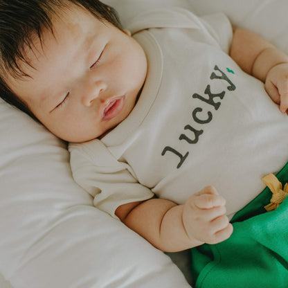 Baby graphic bodysuit | lucky finn + emma