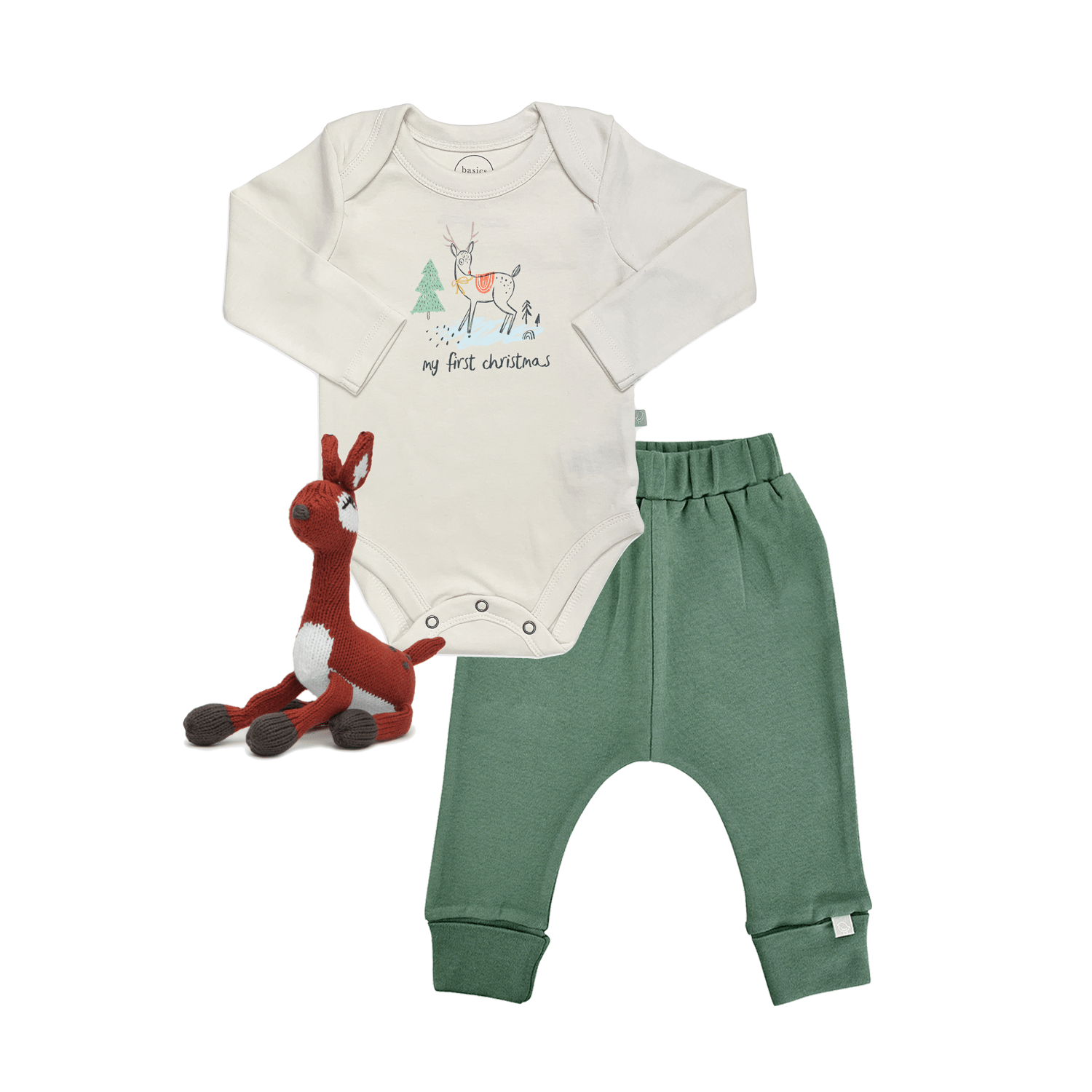 Baby gift set | my first christmas deer 3pc finn + emma