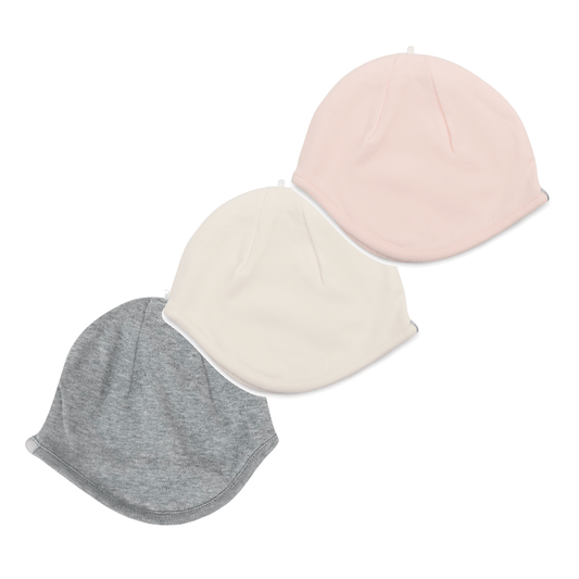 Baby newborn 3pc hat gift set | pink finn + emma