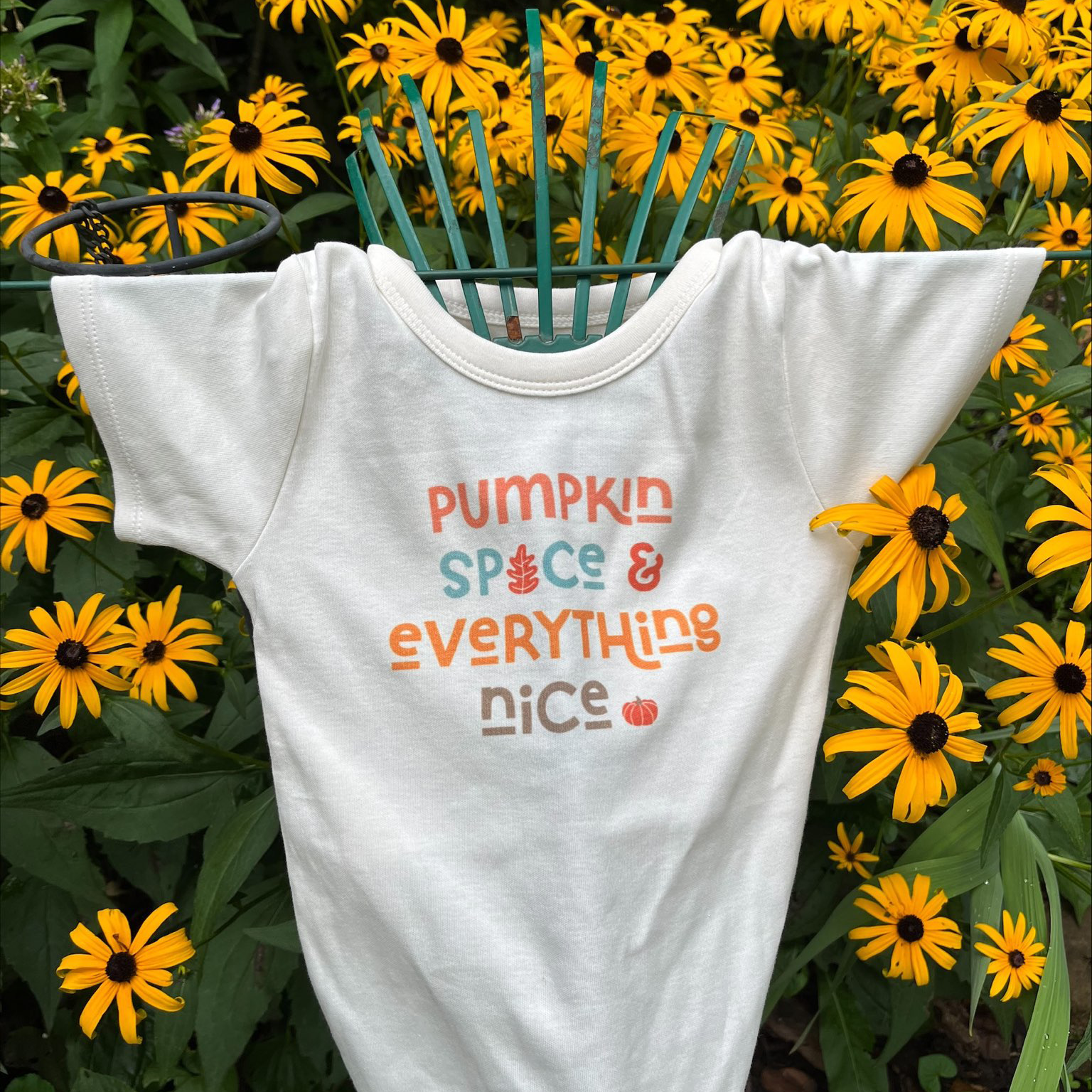 Baby graphic tee | pumpkin spice nice finn + emma