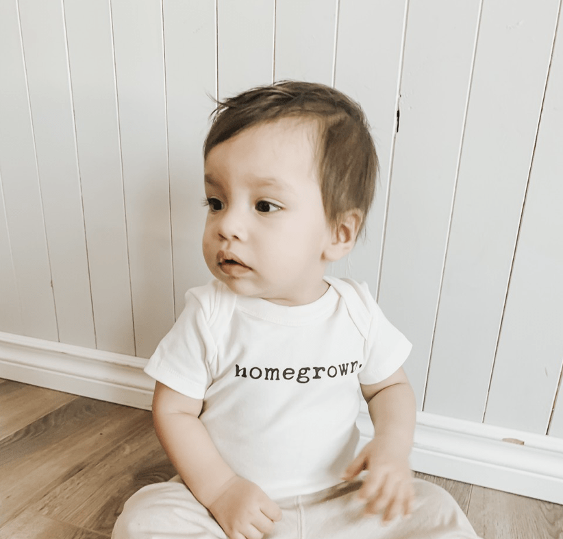 Baby graphic bodysuit | homegrown finn + emma