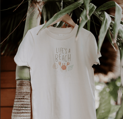 Baby graphic tee | life’s a beach finn + emma