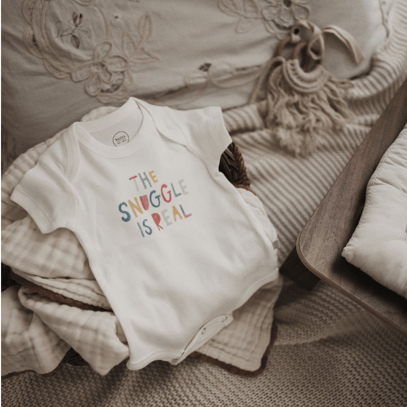 Baby graphic bodysuit | snuggle finn + emma