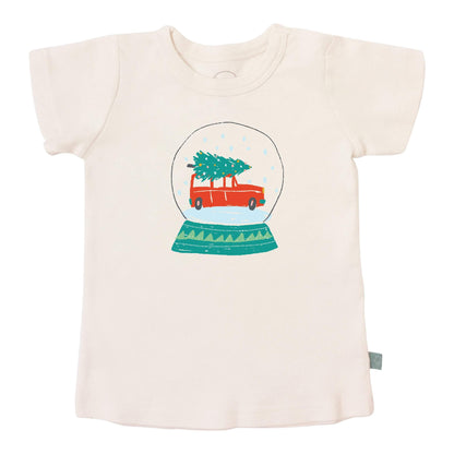 Baby graphic tee | snow globe finn + emma