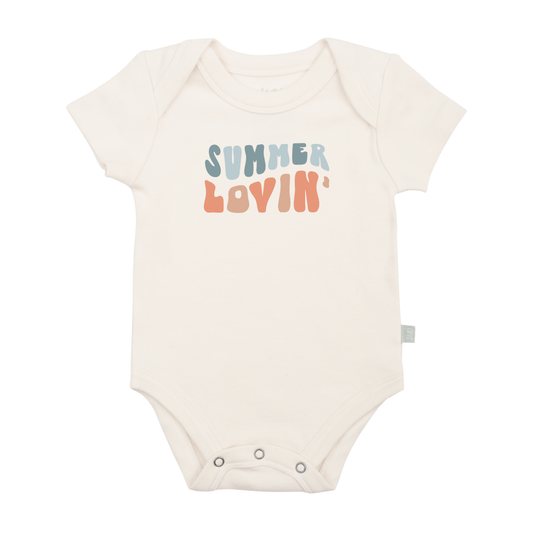 Baby graphic bodysuit | summer lovin finn + emma