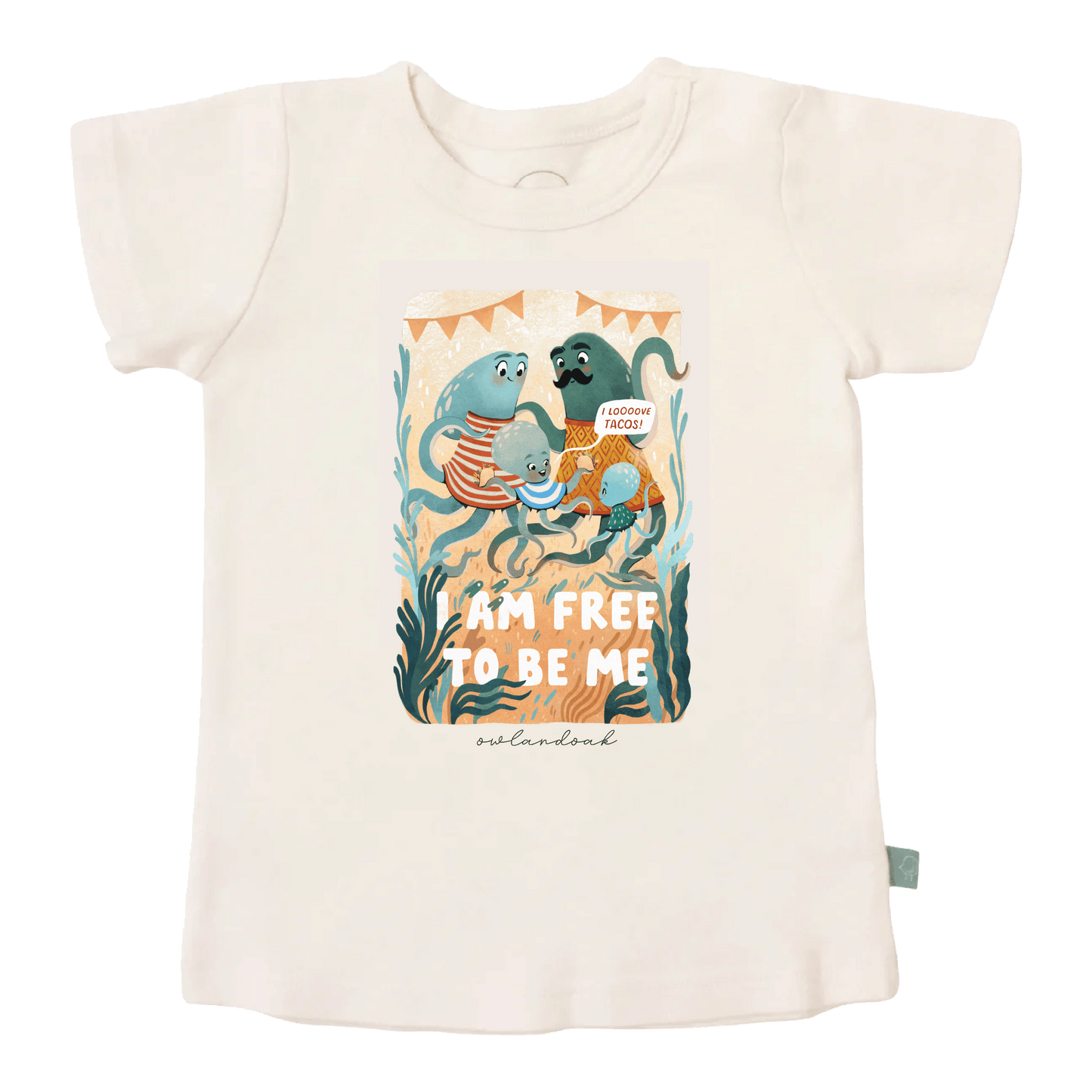 Baby graphic tee | Empatee - Amy finn + emma