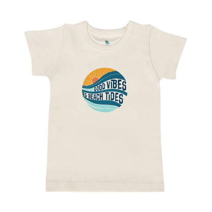 Baby graphic tee | good vibes finn + emma