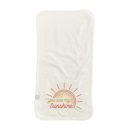 Baby burp cloth | you are my sunshine finn + emma