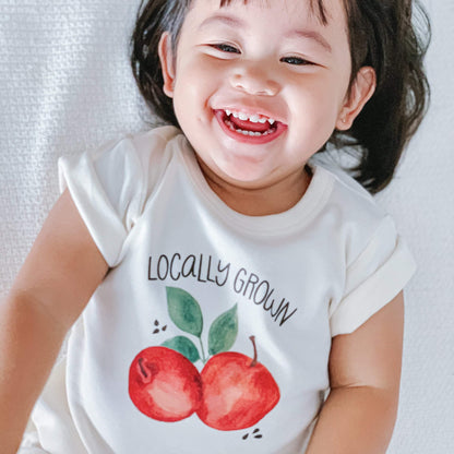 Baby graphic bodysuit | locally grown finn + emma