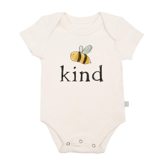 Baby graphic bodysuit | bumble bee kind finn + emma