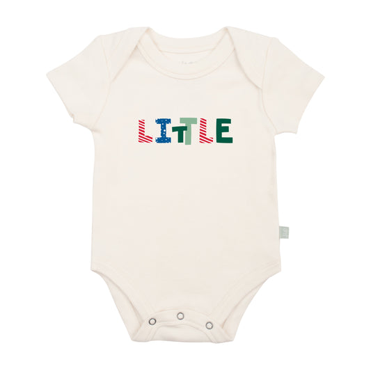 Baby graphic bodysuit | little winter finn + emma