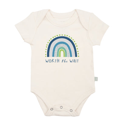 Baby graphic bodysuit | worth the wait finn + emma