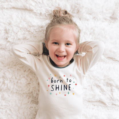 Baby pajamas | born to shine finn + emma