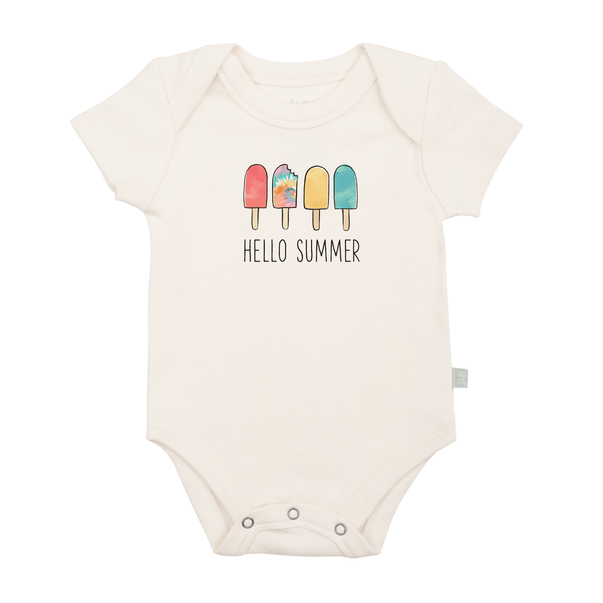 Baby graphic bodysuit | hello summer finn + emma