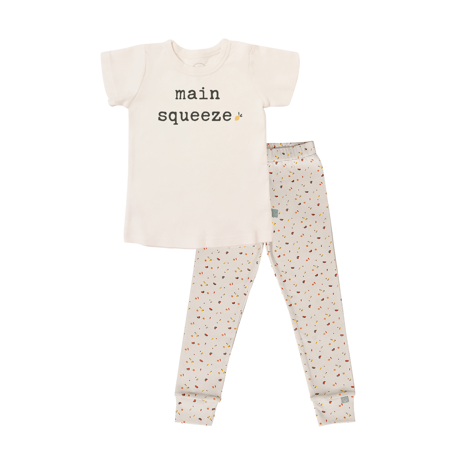 Baby short sleeve pajama set | main squeeze finn + emma