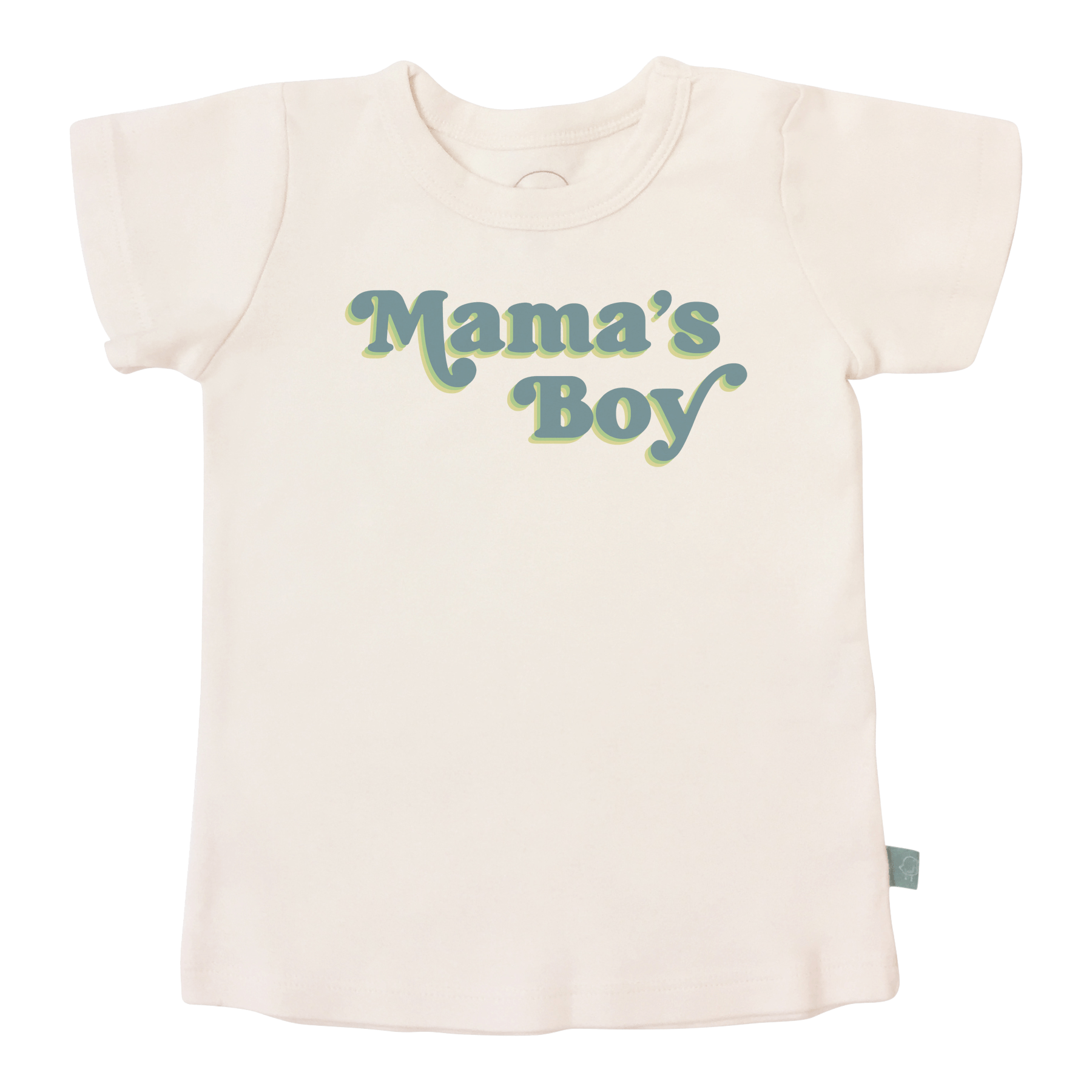 Baby graphic tee | mamas boy finn + emma