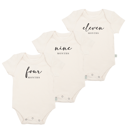 Baby gift set | monthly milestones finn + emma