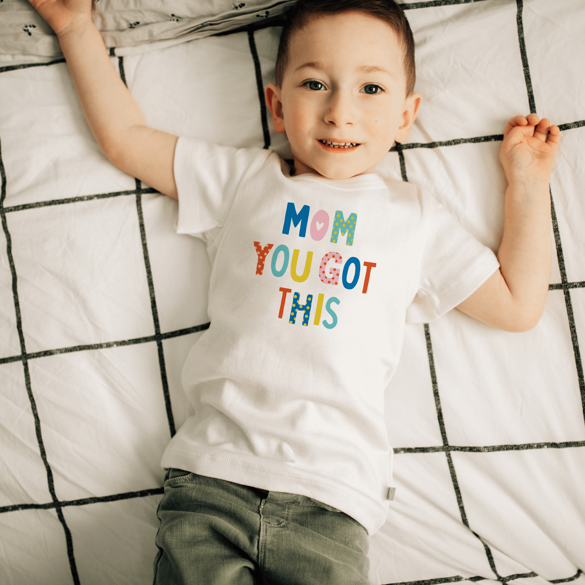 Baby graphic tee | mom you got this finn + emma