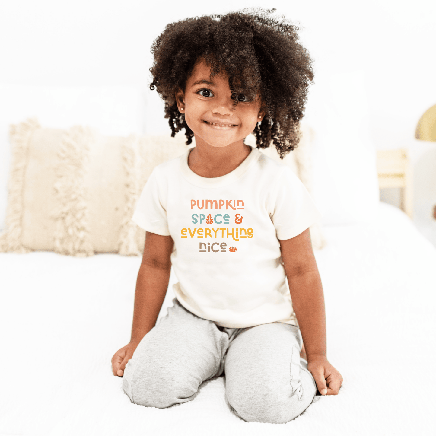 Baby graphic tee | pumpkin spice nice finn + emma