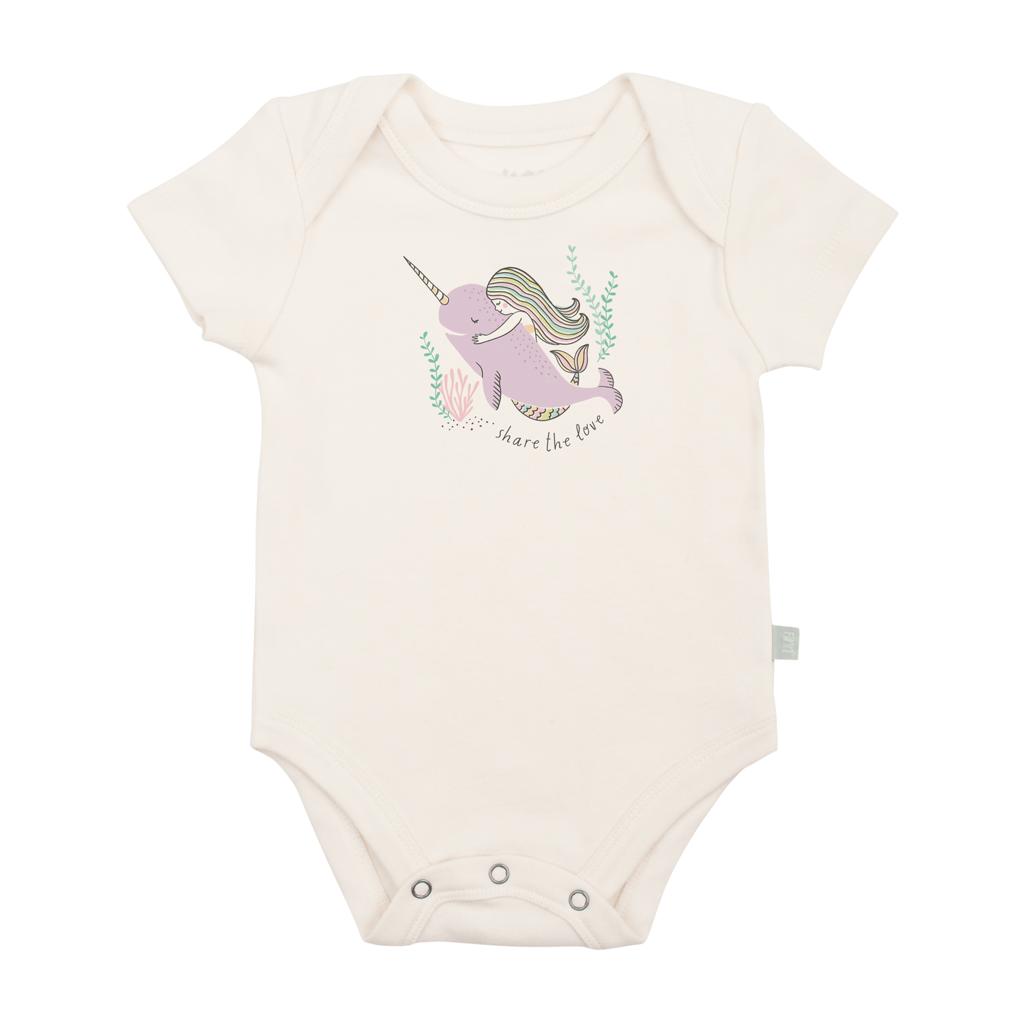 Baby graphic bodysuit | share the love finn + emma