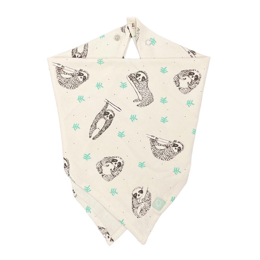 Baby lovie bib | sloth Finn + Emma