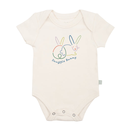 Baby graphic bodysuit | snuggle bunny finn + emma