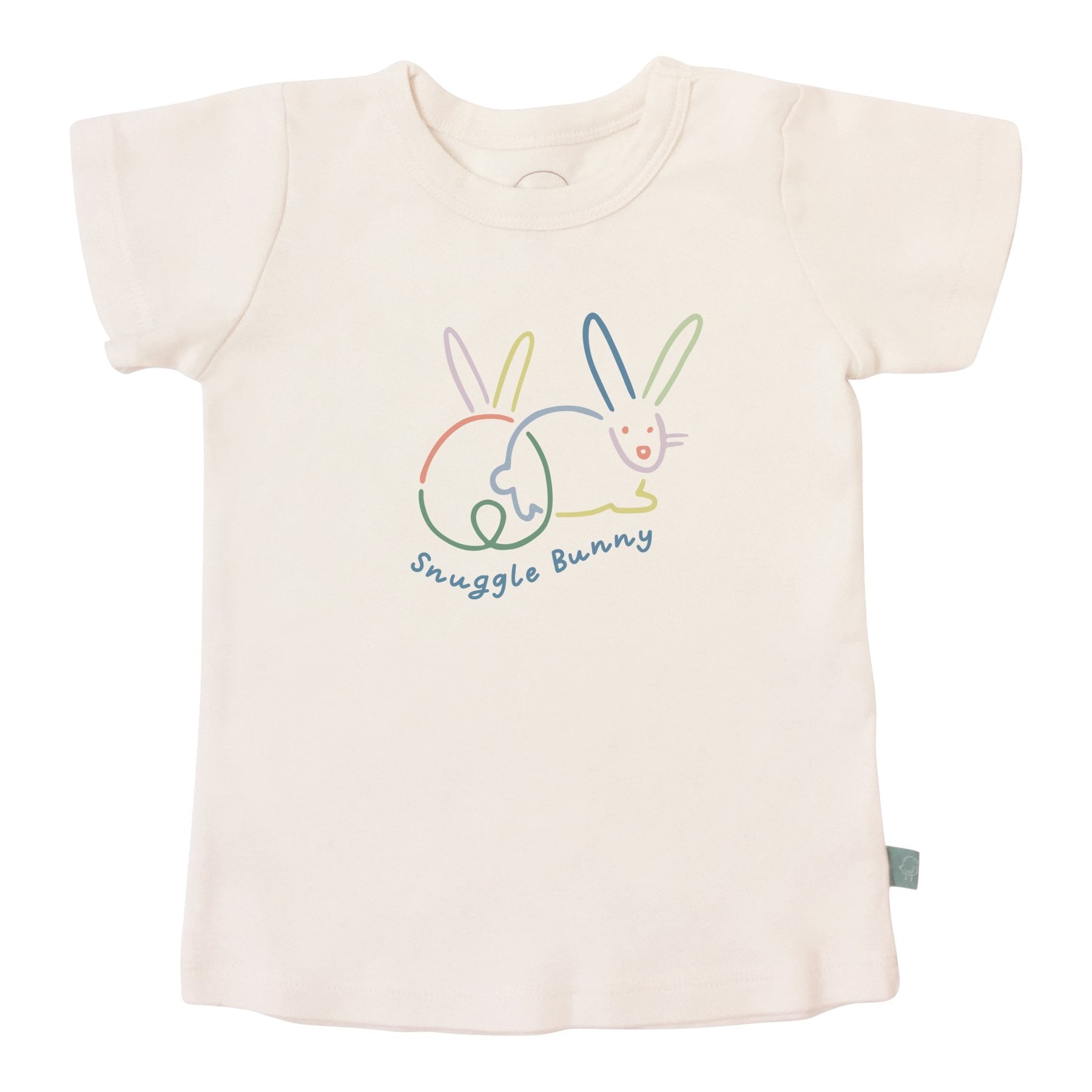 Baby graphic tee | snuggle bunny finn + emma