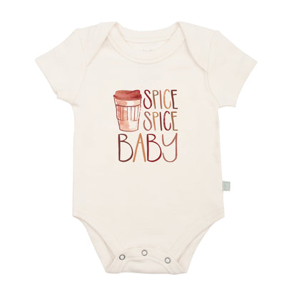 Baby graphic bodysuit | spice spice baby finn + emma