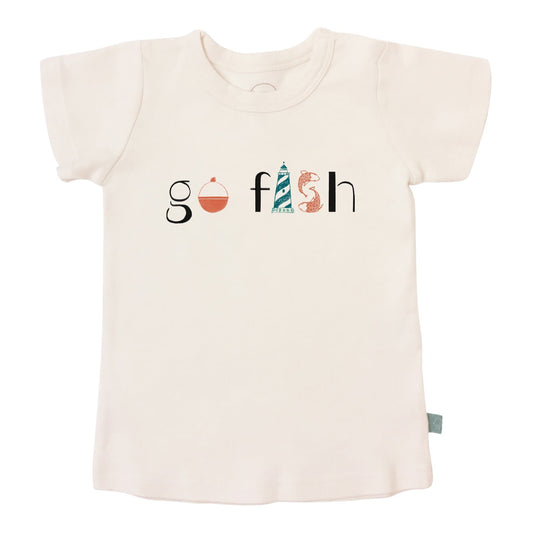 Baby graphic tee | go fish finn + emma