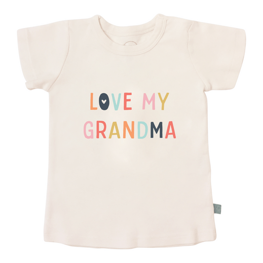 Baby graphic tee | love grandma finn + emma